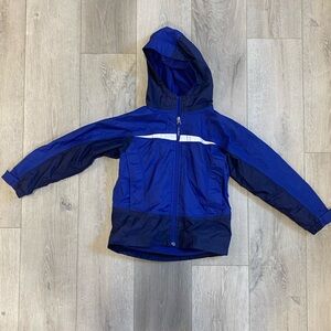 LL Bean fleece lined rain coat